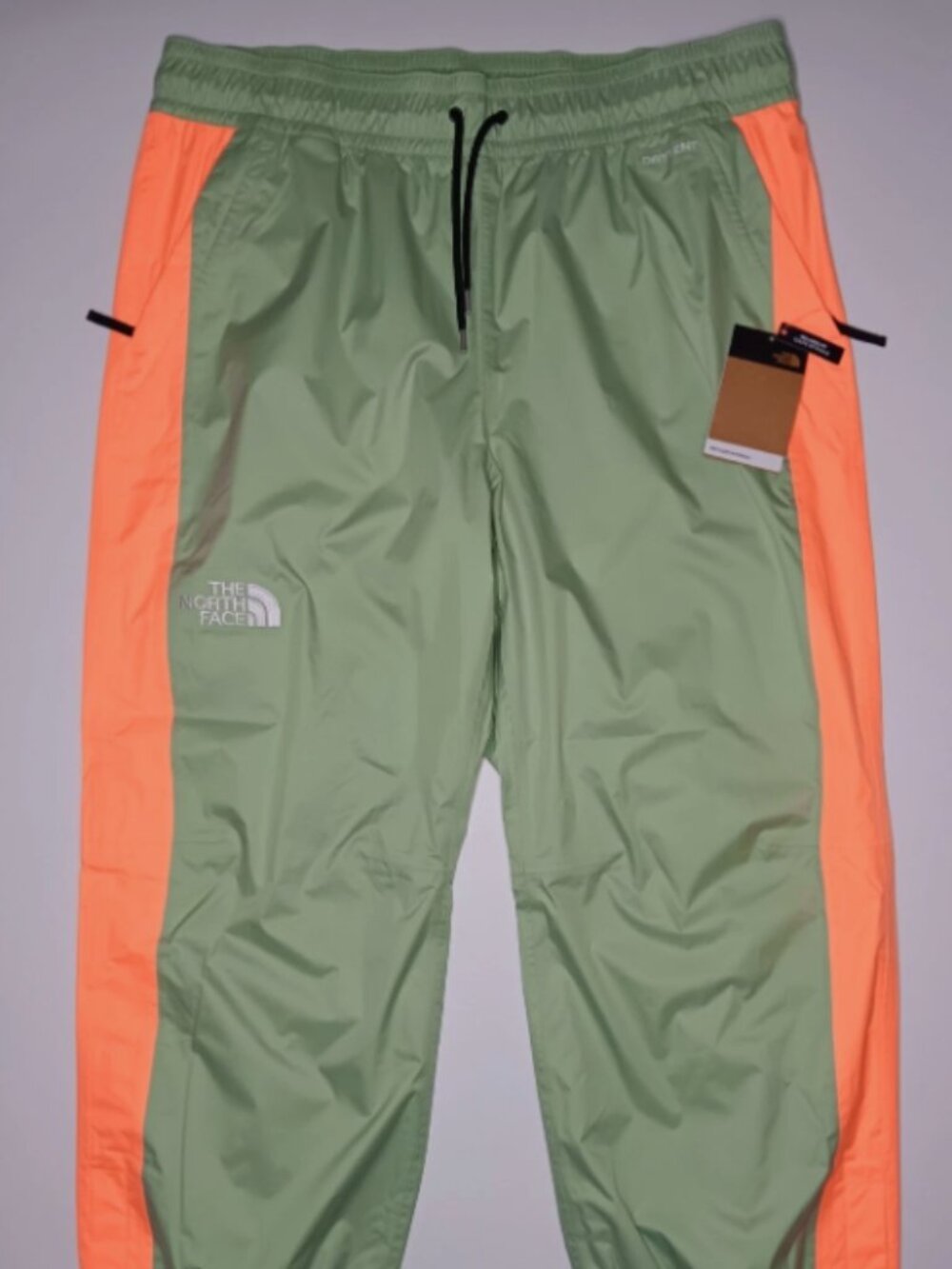 NWT The North Face Womens Size XXL Long Build Up Green Orange Snow Pants